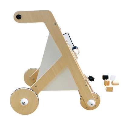 Asweets Wonder & Wise Wooden Baby Push and Pull Multifunctional Activity Walker