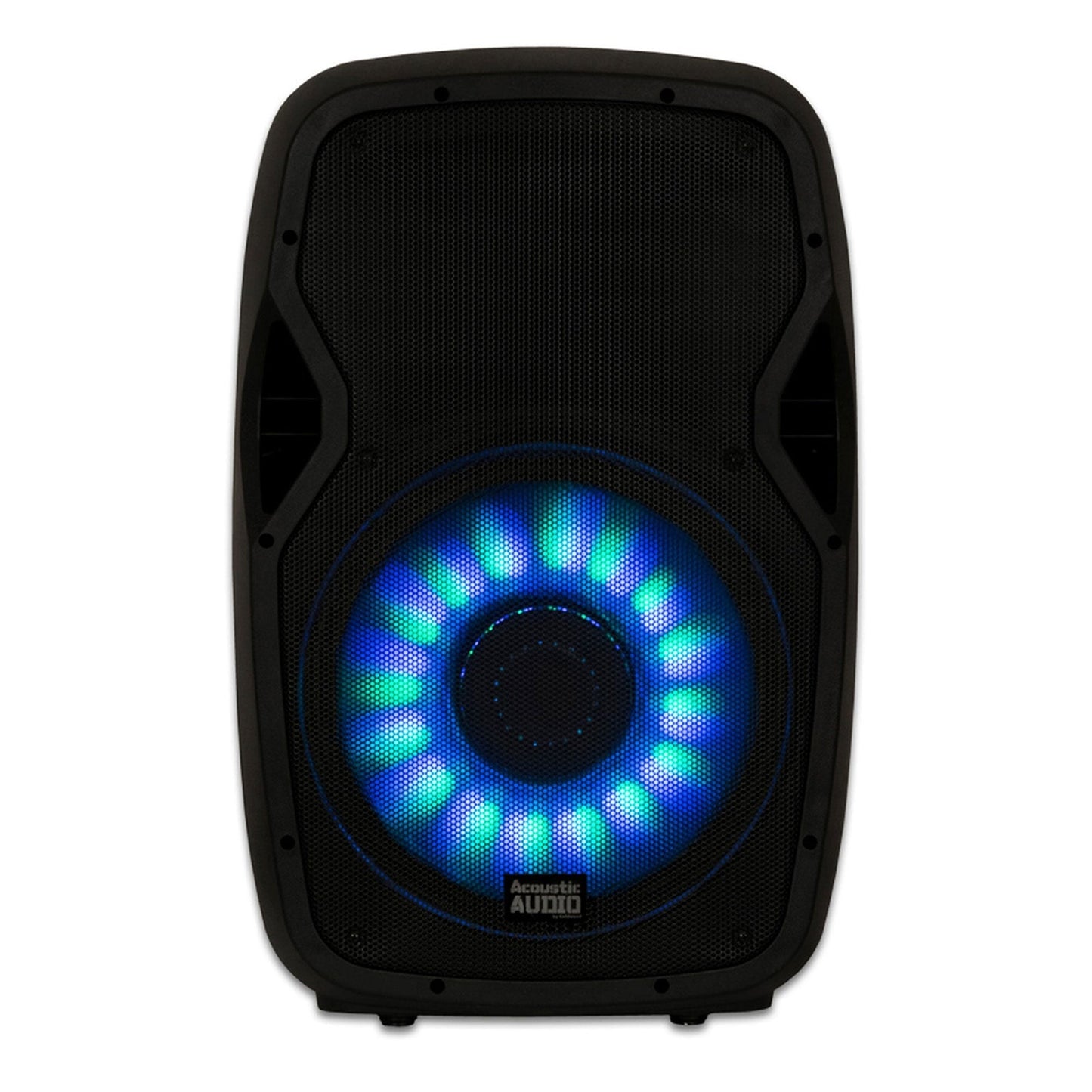 Acoustic Audio by Goldwood 1000W Bluetooth Speaker, PA System w/Flashing LEDs