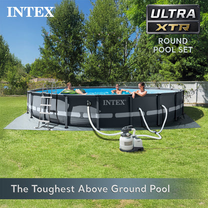 Intex Ultra XTR 16ft x 48in Round Above Ground Pool Set w/ Pump & Robot Vacuum