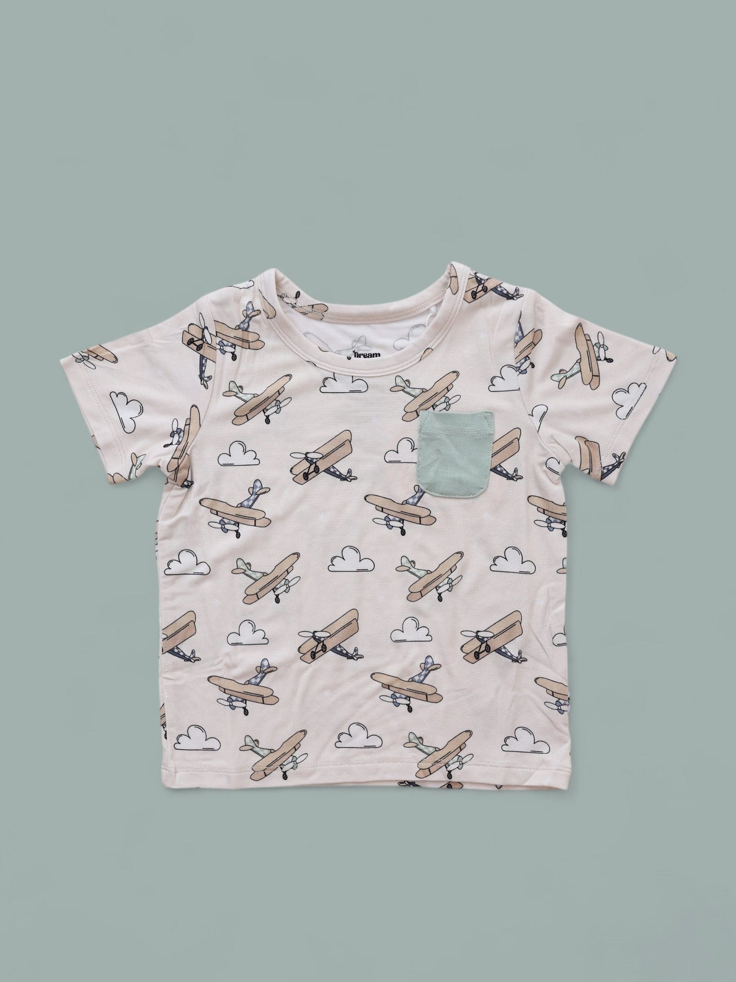 PLANE FUN DREAM POCKET TEE