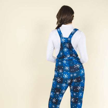 The In A Flurry | Snowflake Buffalo Check Women's Pajamaralls®