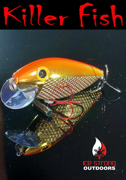 NEW!!!  Killer Fish - Rattling Shallow Diver UV