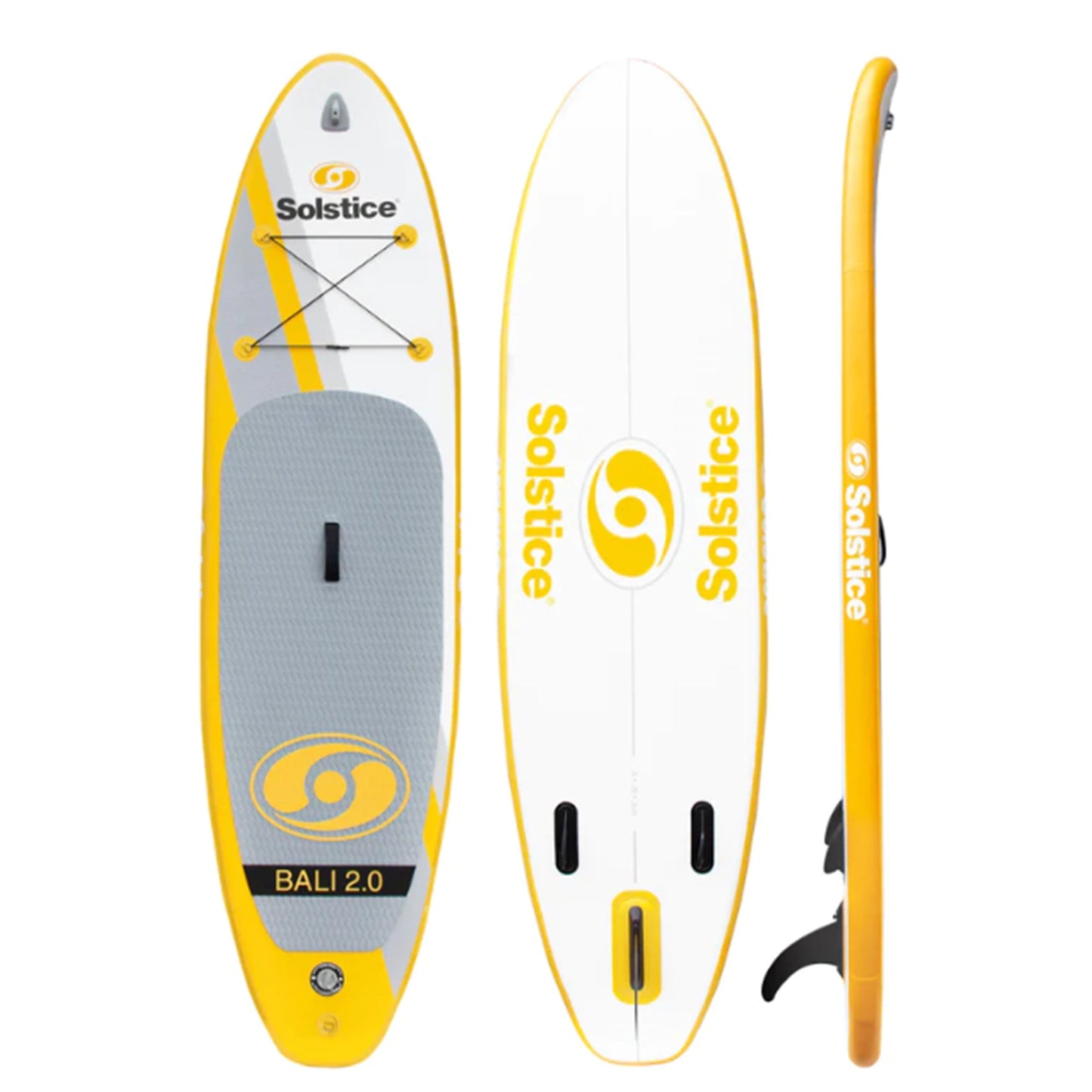 Solstice Watersports Bali 2.0 10.5 Foot Inflatable Stand-Up Paddle Board Kit