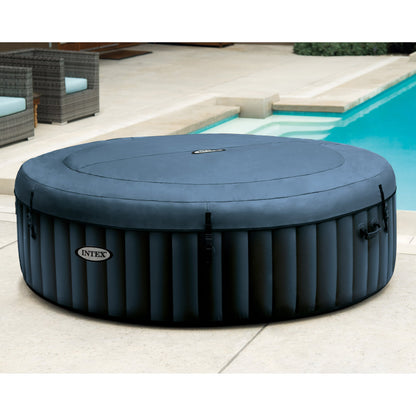 Intex PureSpa Plus Portable Inflatable Hot Tub Jet Spa w/ 6 Filter Cartridges