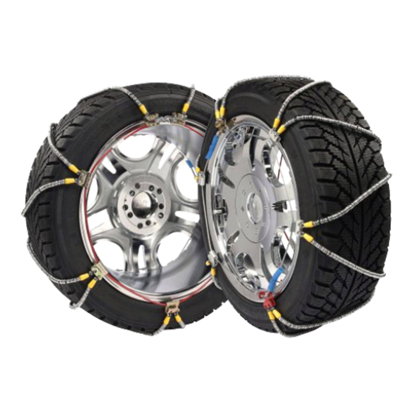 Security Chain Z-583 Winter Tractor Cable Grip Traction Tire Chains (2 pack)