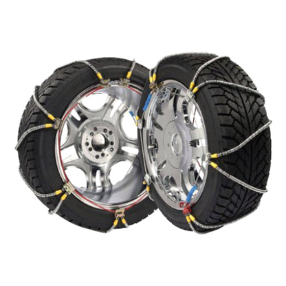 Security Chain Z-583 Winter Tractor Cable Grip Traction Tire Chains (2 pack)