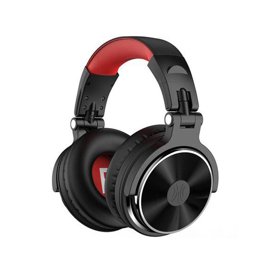 OneOdio Pro 10 Over Ear 50mm Driver Wired Studio DJ Headphones Headset, Red