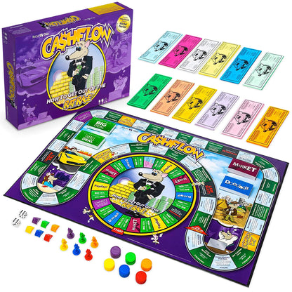 Rich Dad CASHFLOW Strategic Investing and Educational Board Game, 2020 Redesign