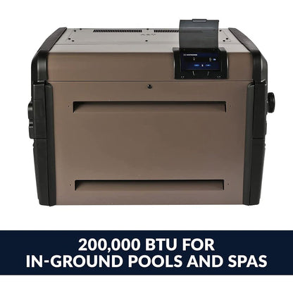 Hayward Universal H Series 200,000 BTU Natural Gas In Ground Pool and Spa Heater