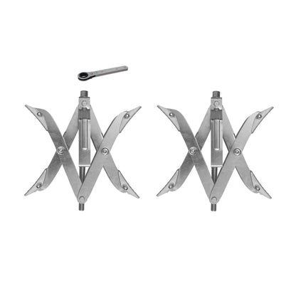 PoleStar 10201099 XX Chock Stabilizer for Tandem Axle RV and Cargo Trailers, 2pk