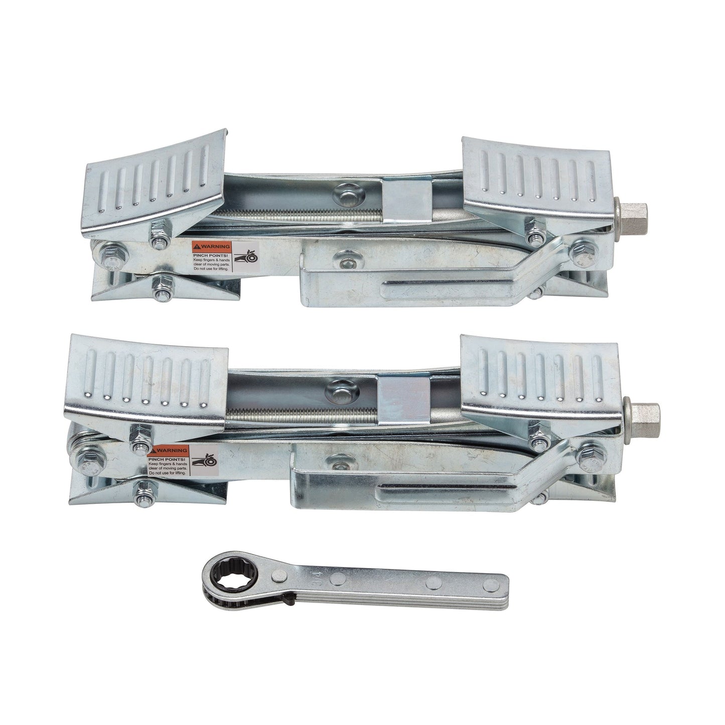 PoleStar 10201099 XX Chock Stabilizer for Tandem Axle RV and Cargo Trailers, 2pk