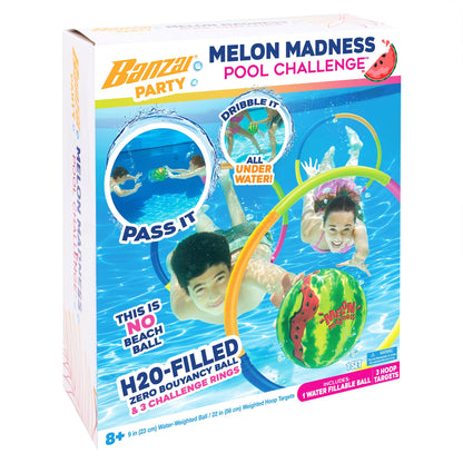 Banzai Battle Bop Combo Pack Gloves & Bumpers and Melon Madness Pool Ball & Hoop