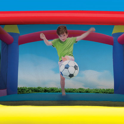 Banzai Battle Bop Combo Pack Gloves & Bumpers, 2 Pair & Slide N Fun Bounce House