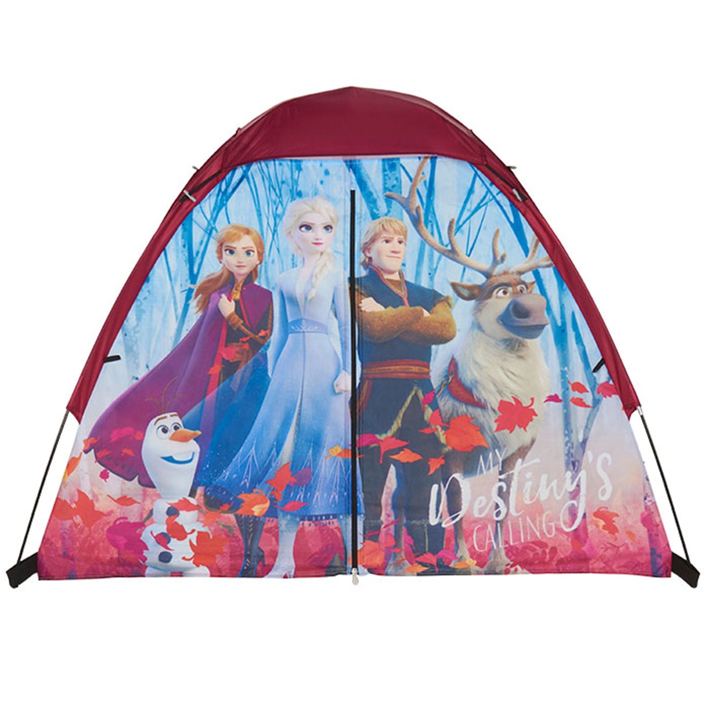 Exxel Outdoors Disney Frozen 2 Kids 4 Piece Camping Set with Tent & Sleeping Bag