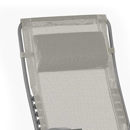 Lafuma R-Clip Batyline Iso Relaxation Zero Gravity Lounge Recliner Chair, Seigle