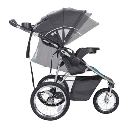 Baby Trend Pathway 35 Jogger Infant Baby Jogger Stroller Travel System, Teal