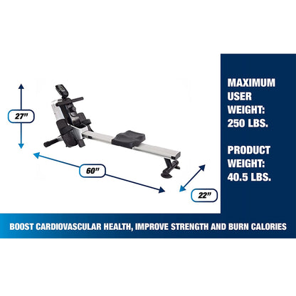 Stamina Products 35-1110 Multi-Level Magnetic Resistance Compact Rowing Machine