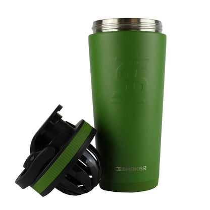 Officially Licensed Milwaukee Bucks 26oz Ice Shaker - Green