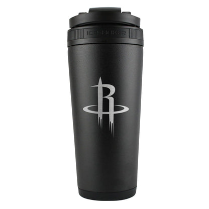 Officially Licensed Houston Rockets 26oz Ice Shaker - Black