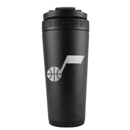 Officially Licensed Utah Jazz 26oz Ice Shaker - Black