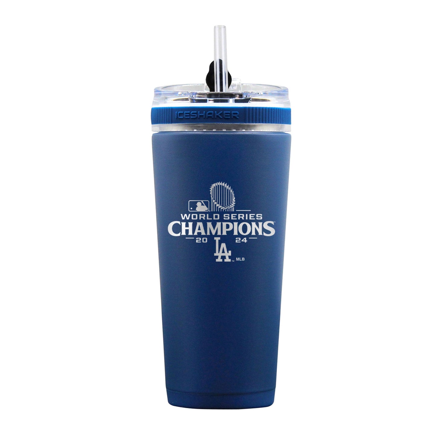 LA Dodgers 2024 World Series Champions 26oz Flex Bottle - Navy