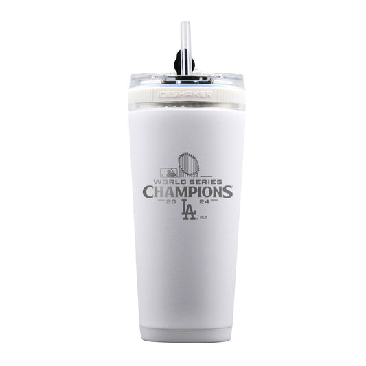 LA Dodgers 2024 World Series Champions 26oz Flex Bottle - White