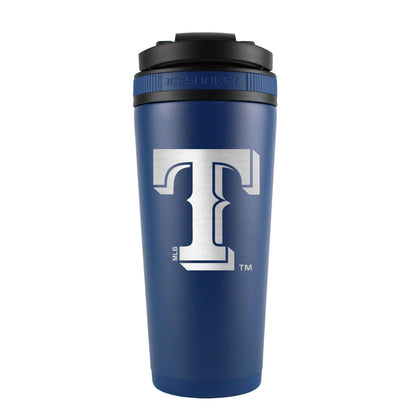 Officially Licensed Texas Rangers 26oz Ice Shaker - Navy