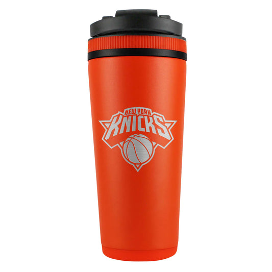 Officially Licensed New York Knicks 26oz Ice Shaker - Orange