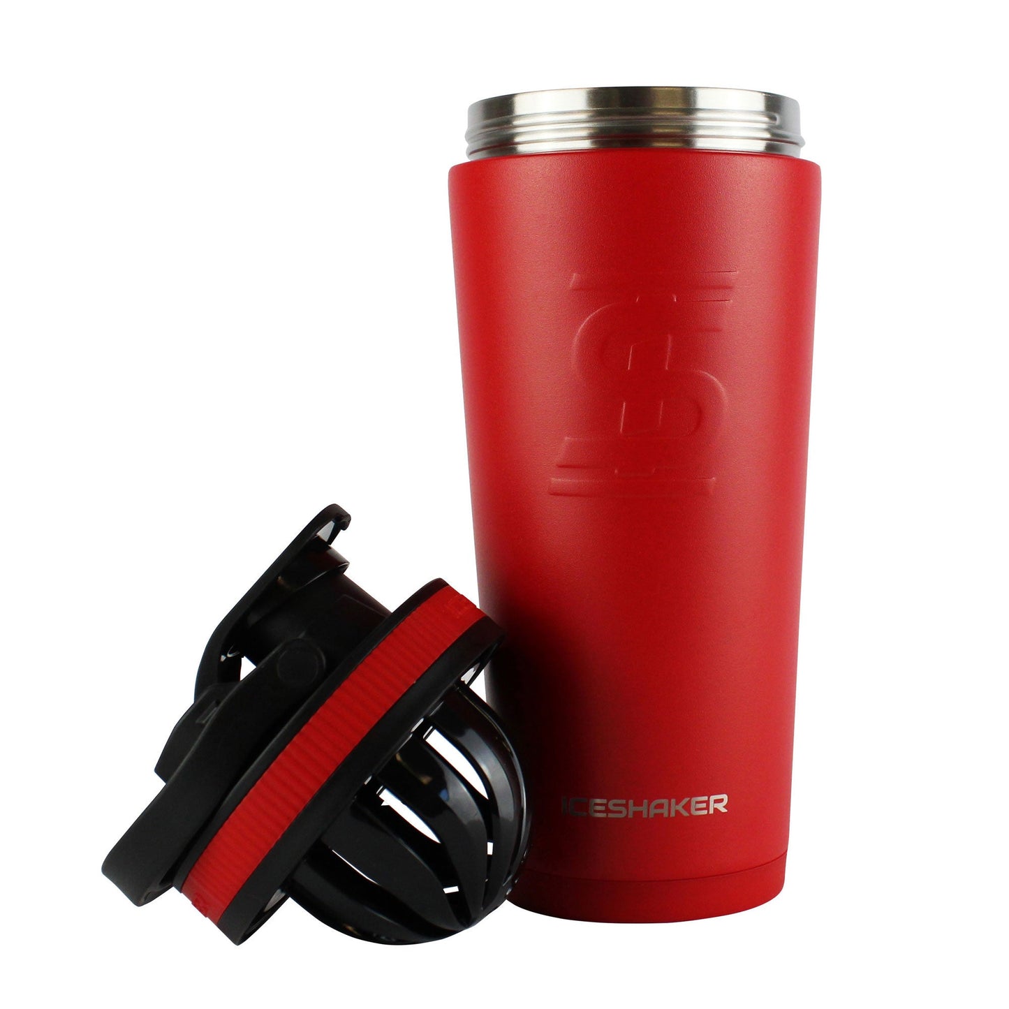 Officially Licensed Chicago Bulls 26oz Ice Shaker - Red