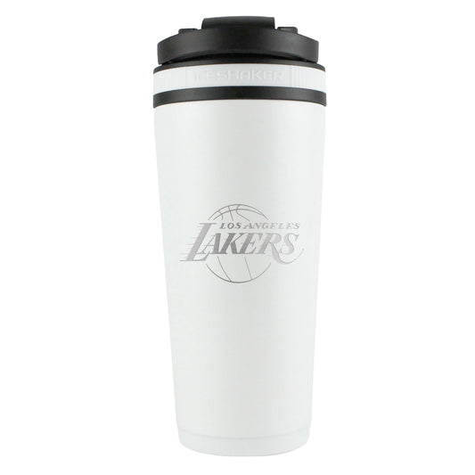 Officially Licensed Los Angeles Lakers 26oz Ice Shaker - White