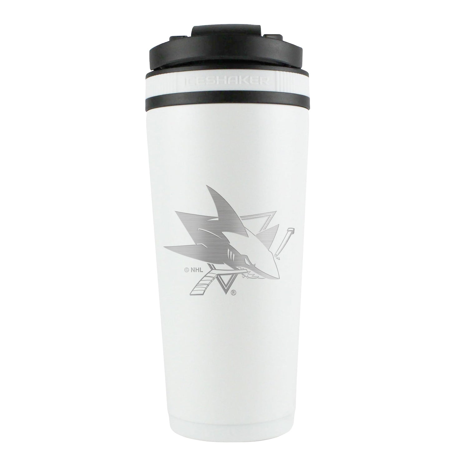 Officially Licensed San Jose Sharks 26oz Ice Shaker