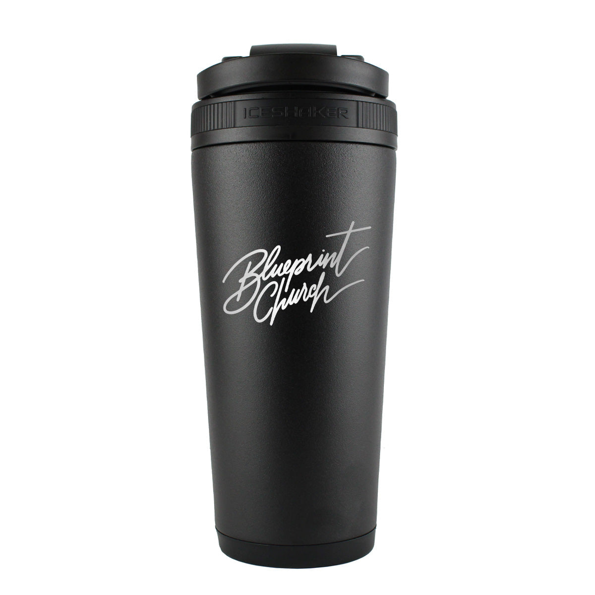 Blueprint Church Script 26oz Shaker