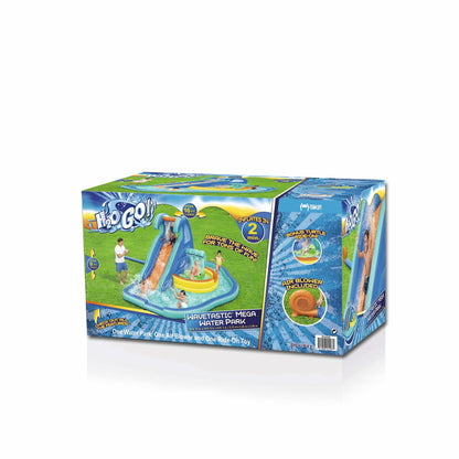 Bestway H2OGO! Wavetastic Kids Inflatable Water Park & Turtle Pool Ride-On Float