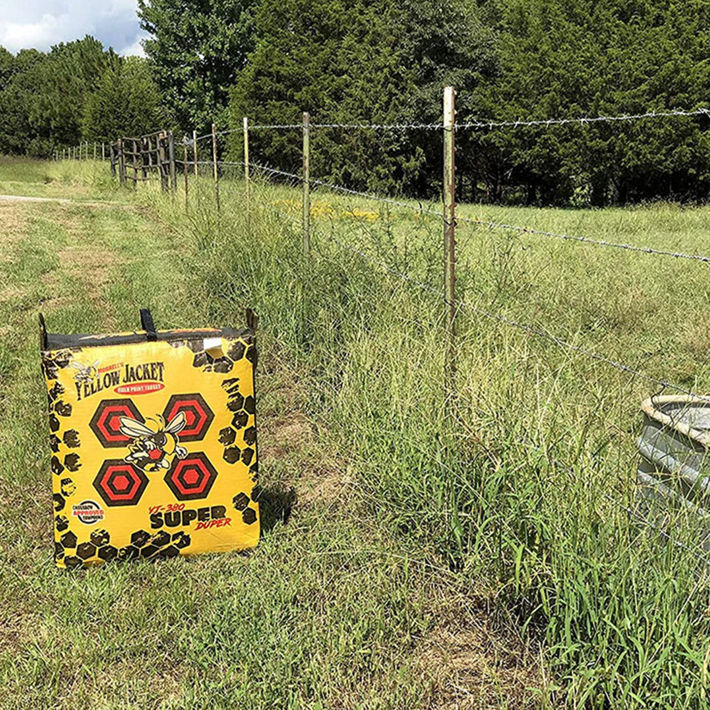 Morrell Yellow Jacket Field Archery Bag Target w/ Bow Shooting Stand and Storage