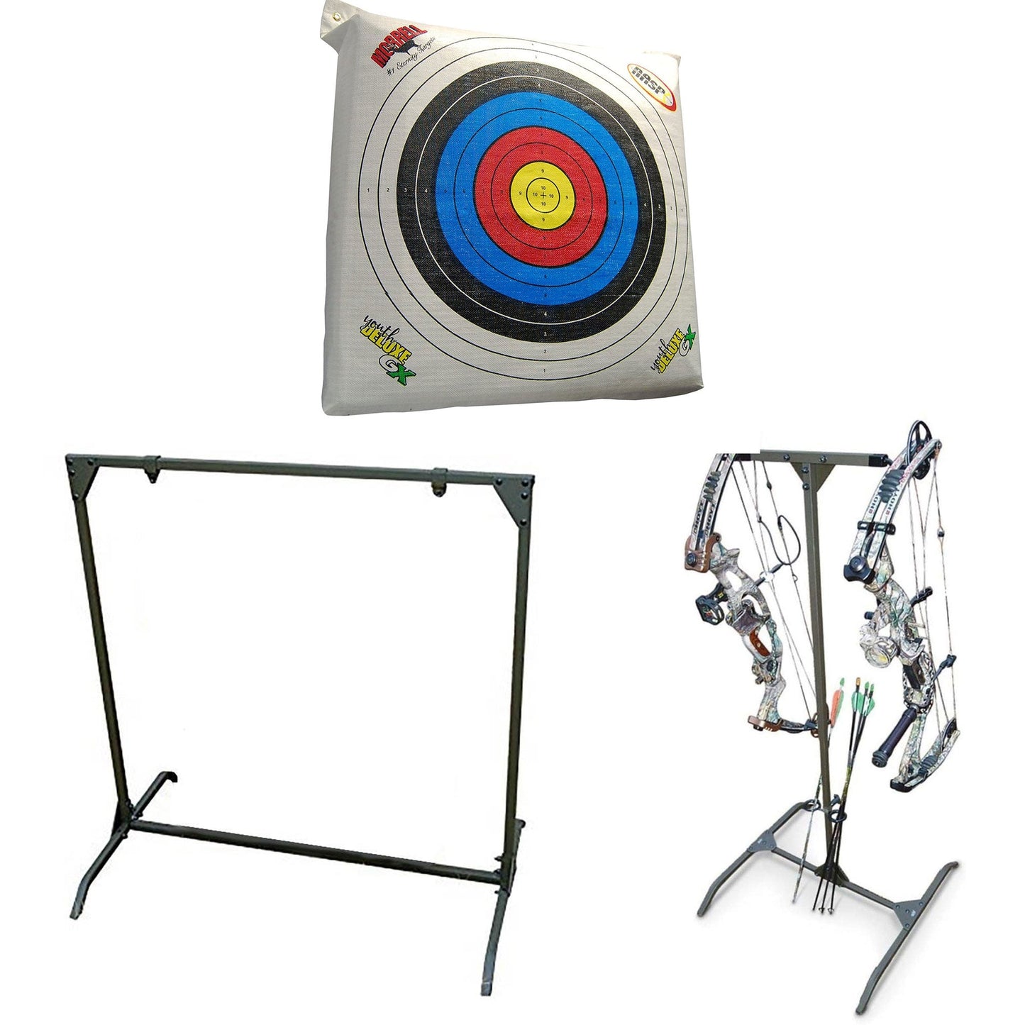 Morrell Weatherproof Field Point Archery Bag Target with Bow Stand and Storage