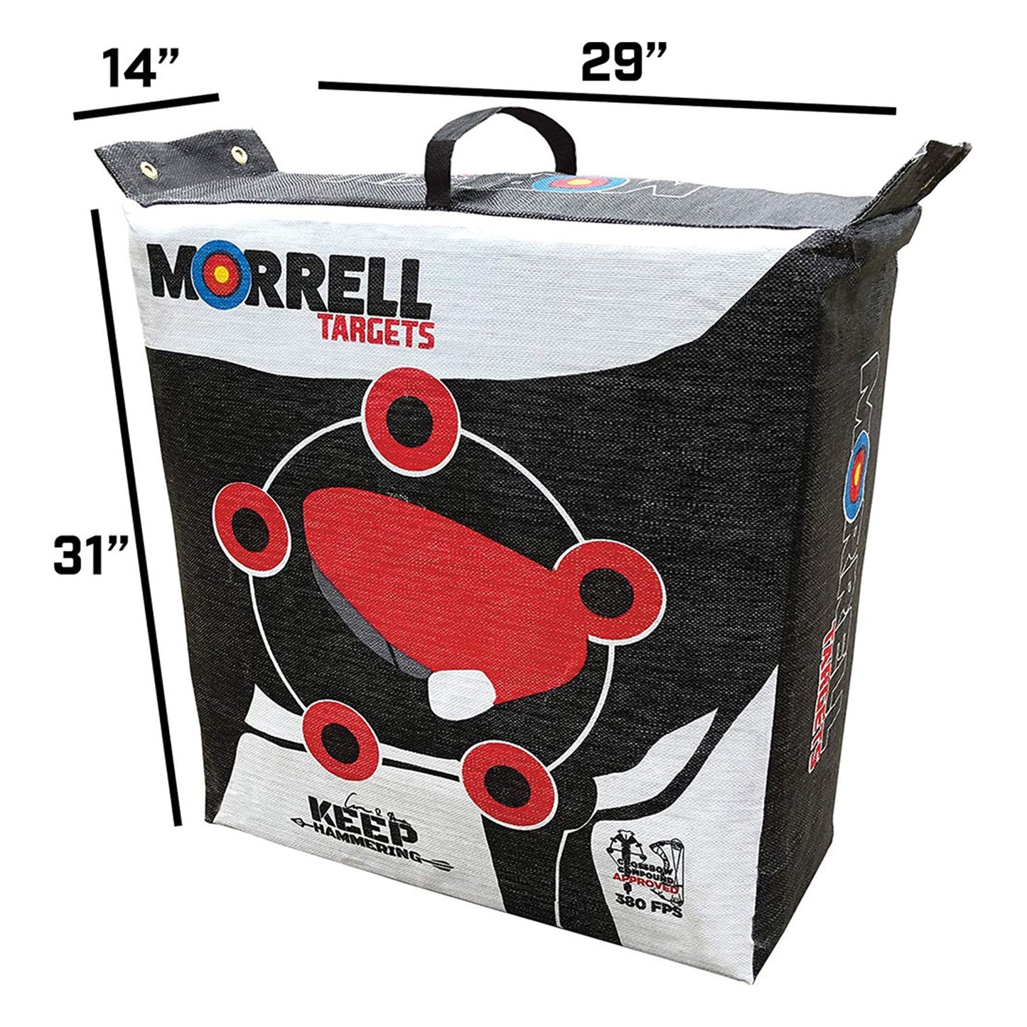 Morrell Outdoor Field Point Archery Bag Target w/ Bow Shooting Stand and Storage