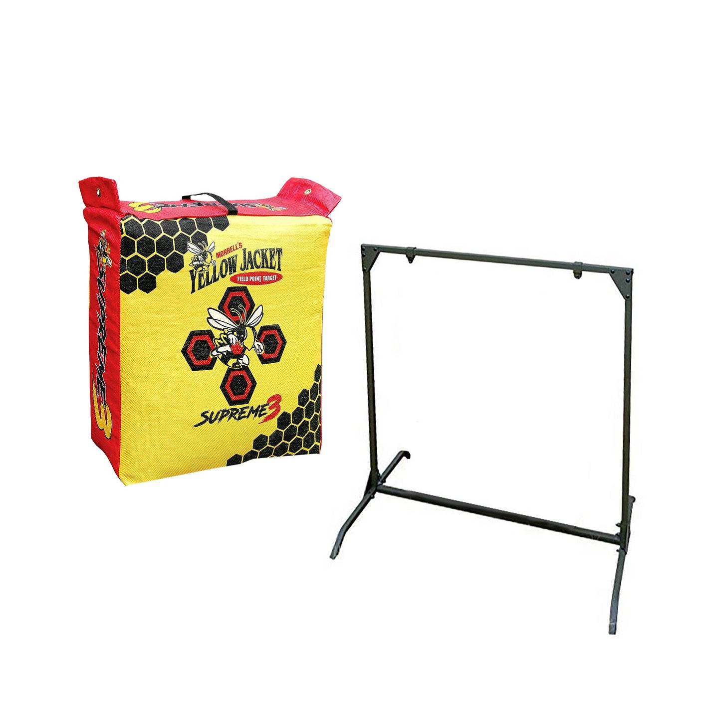 Morrell Yellow Jacket Supreme Bag Target with HME Products 30 Inch Target Stand