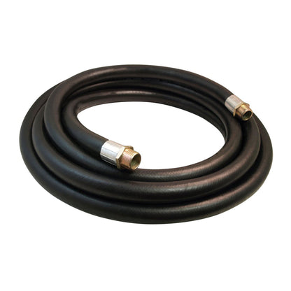 Apache 1 Inch Diameter 14 Foot Length Farm Fuel Transfer Hoses, Black (3 Pack)