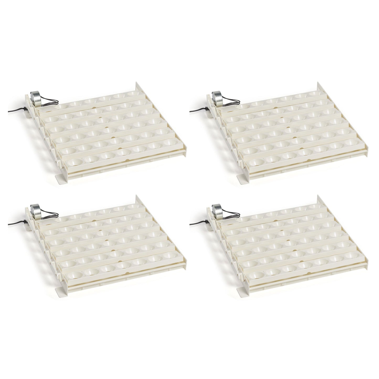 Farm Innovators 3200 Automatic 41 Spot Egg Turner for Improved Hatching (4 Pack)