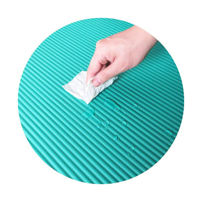 BalanceFrom Fitness GoYoga 71x24in Anti Tear Exercise Yoga Mat with Strap, Green