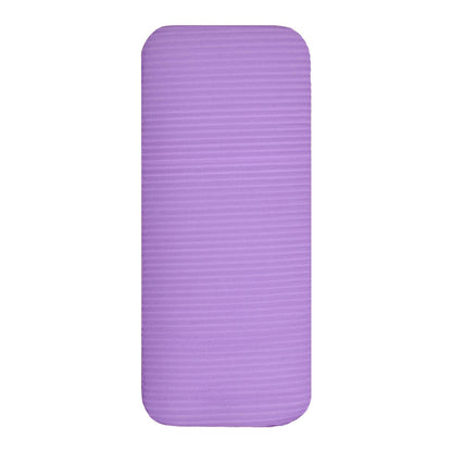 BalanceFrom Fitness GoYoga+ 71x24in Exercise Yoga Mat w/Knee Pad & Strap, Purple