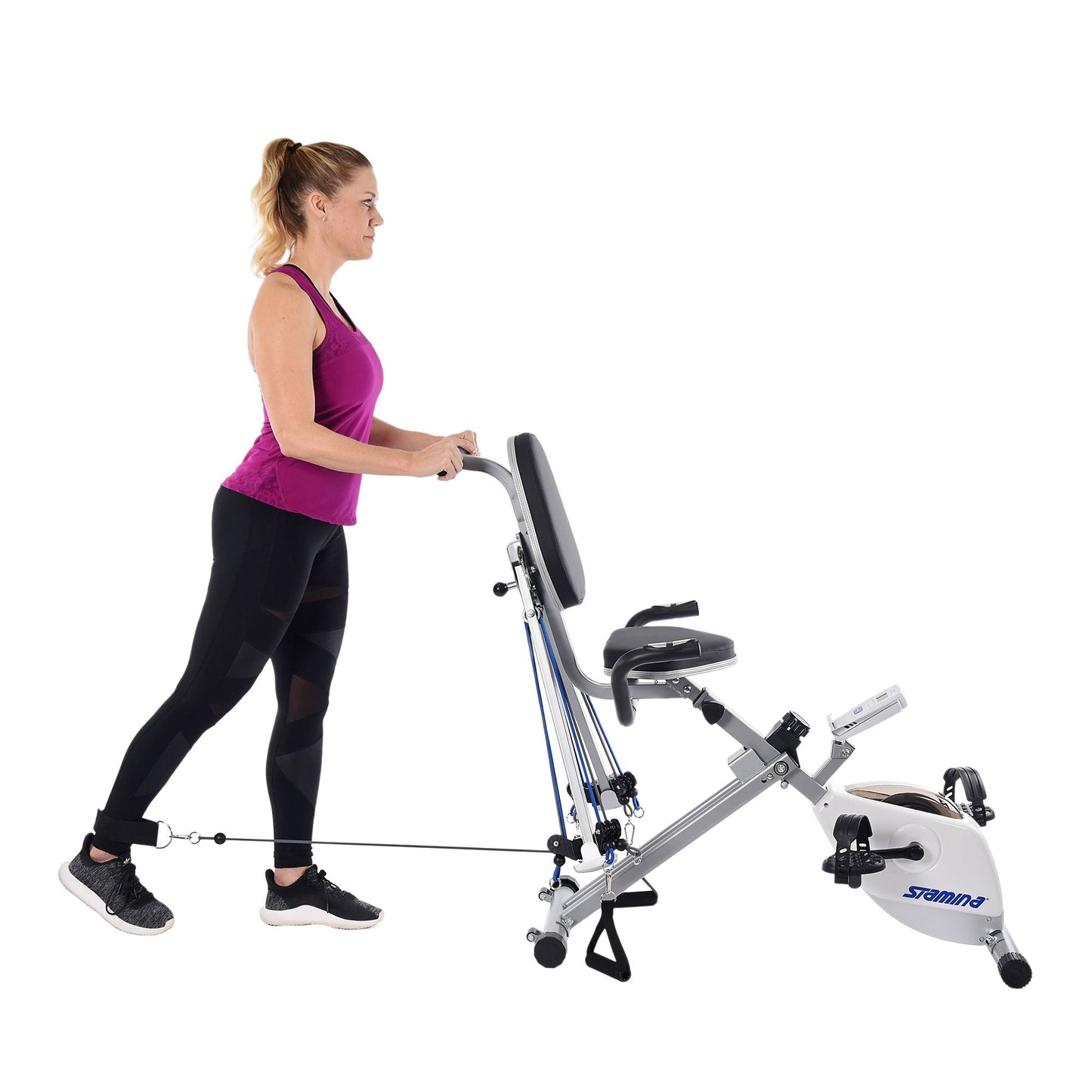 Stamina Products Strength System Stationary Magnetic Fitness Exercise Bike