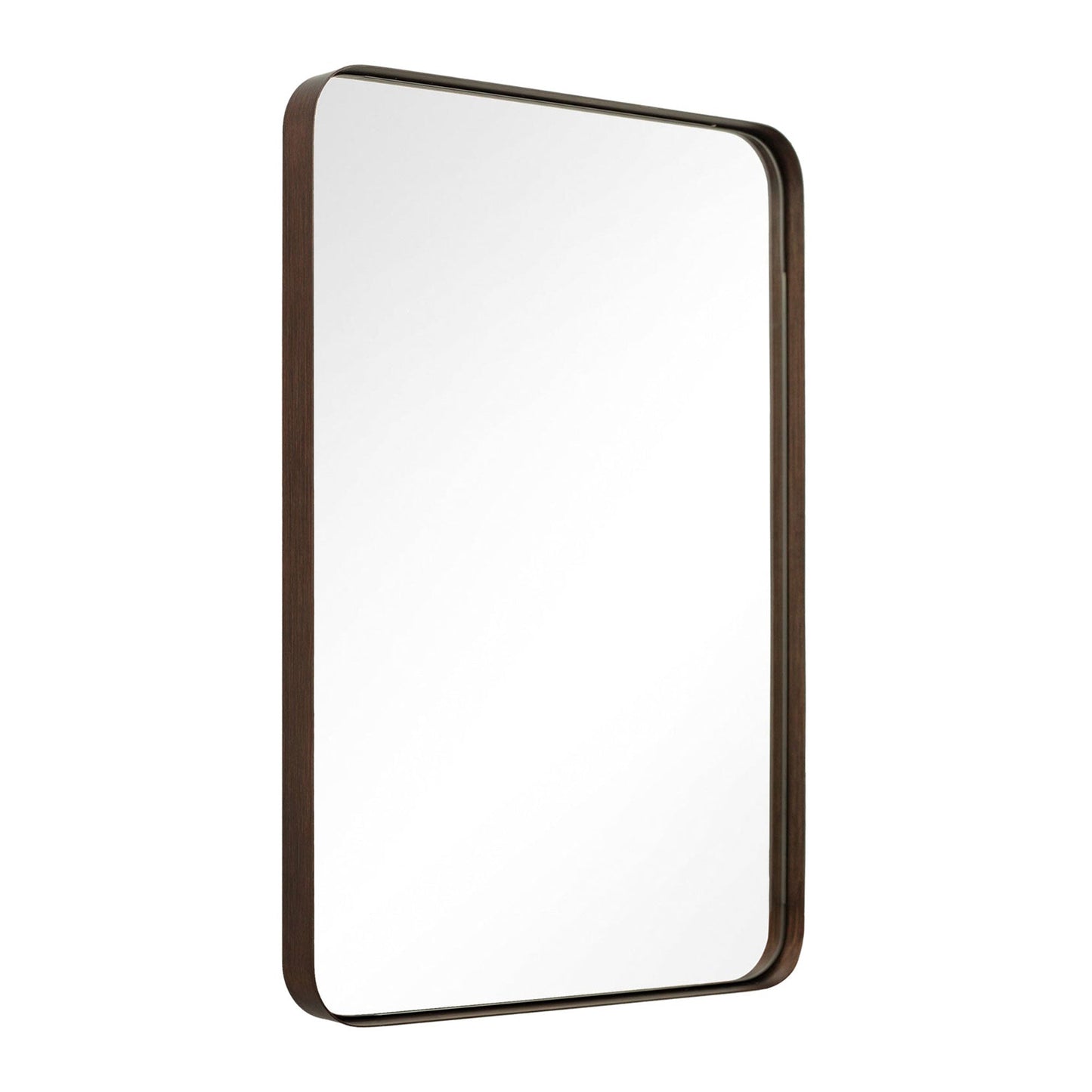 ANDY STAR Modern 22 x 30 Inch Rectangular Hanging Bathroom Vanity Mirror, Bronze