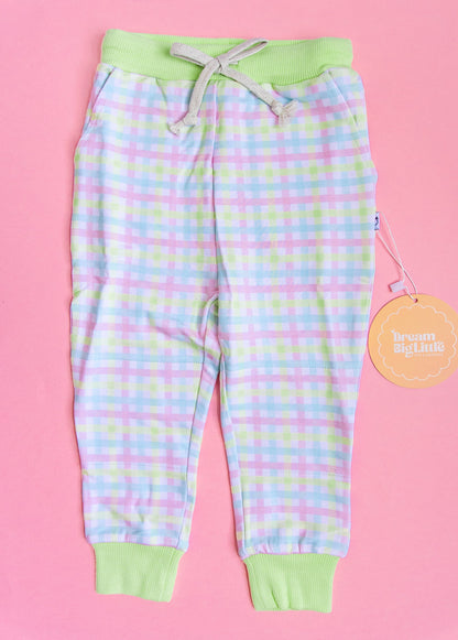 SPRING GINGHAM DREAM JOGGER