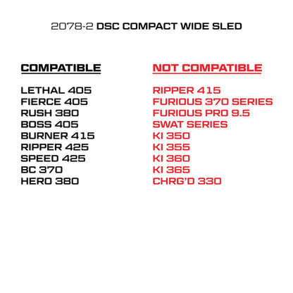 Killer Instinct 2078-2 Compact Dead Silent Crank with Wide Sled for Crossbow