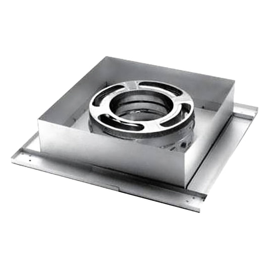 DuraVent Simpson 6DP-FCS Triple Wall Flat Ceiling Support Box for Wood Stoves