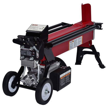 Boss Industrial 5 Ton Lightweight Portable Hydraulic Electric Home Log Splitter