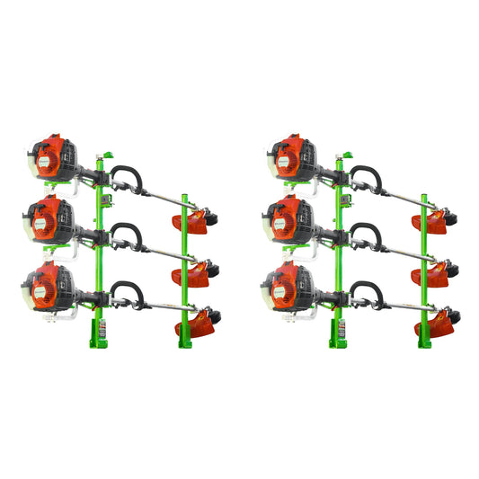 Green Touch Industries Xtreme Pro Series 3 Position Line Trimmer Rack (2 Pack)