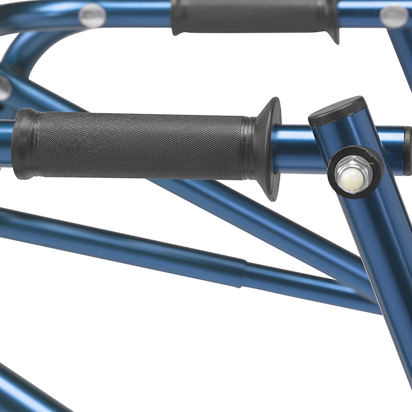 Drive Medical Nimbo Lightweight Aluminum Rolling Posterior Walker, Small, Blue