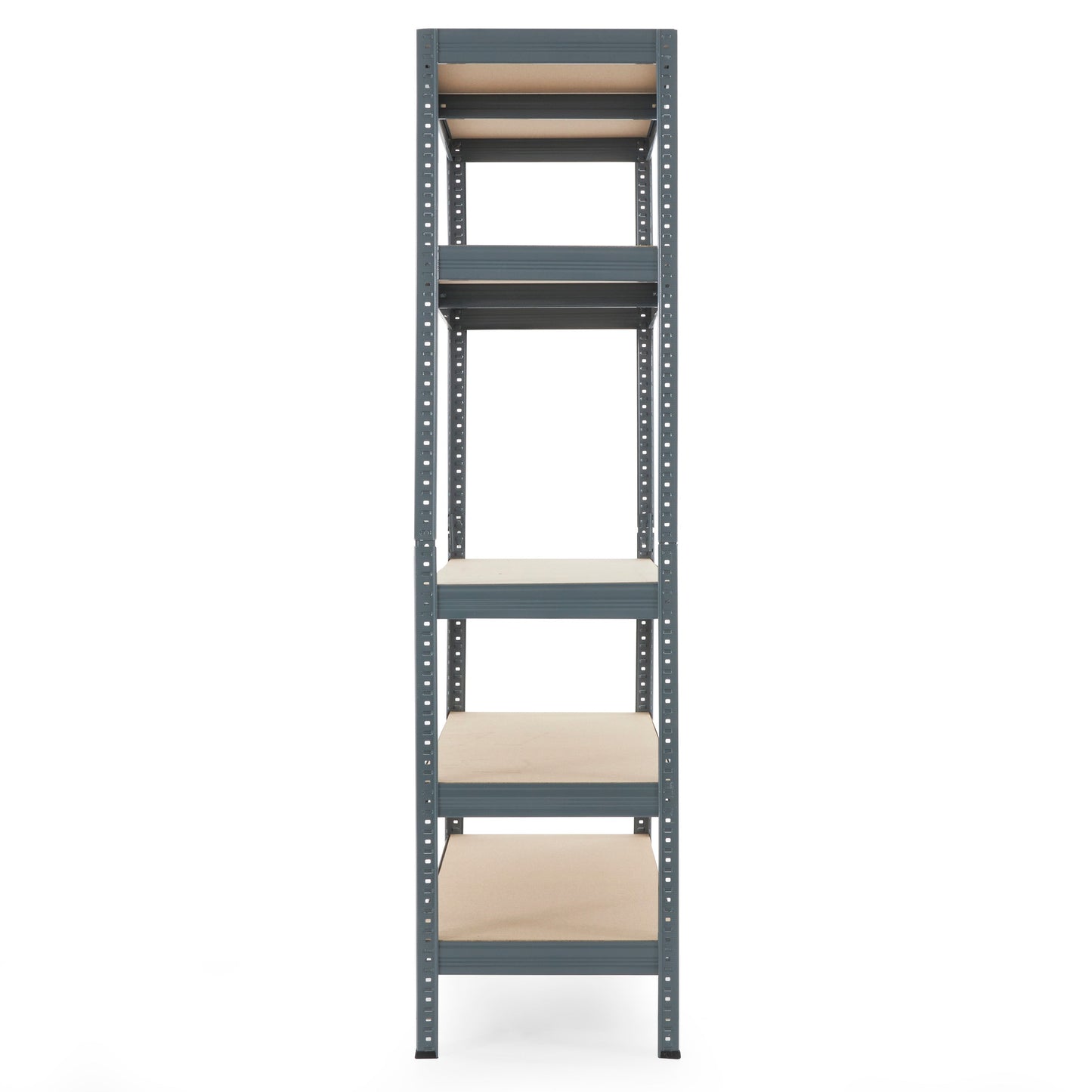 Trestles 36 x 72" 5 Adjustable Metal Shelve Garage Storage Unit, 800 lb Capacity